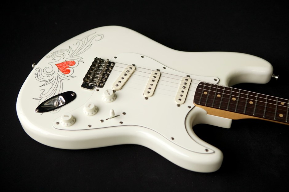 custom guitar finish stratocaster brazilian rosewood photo